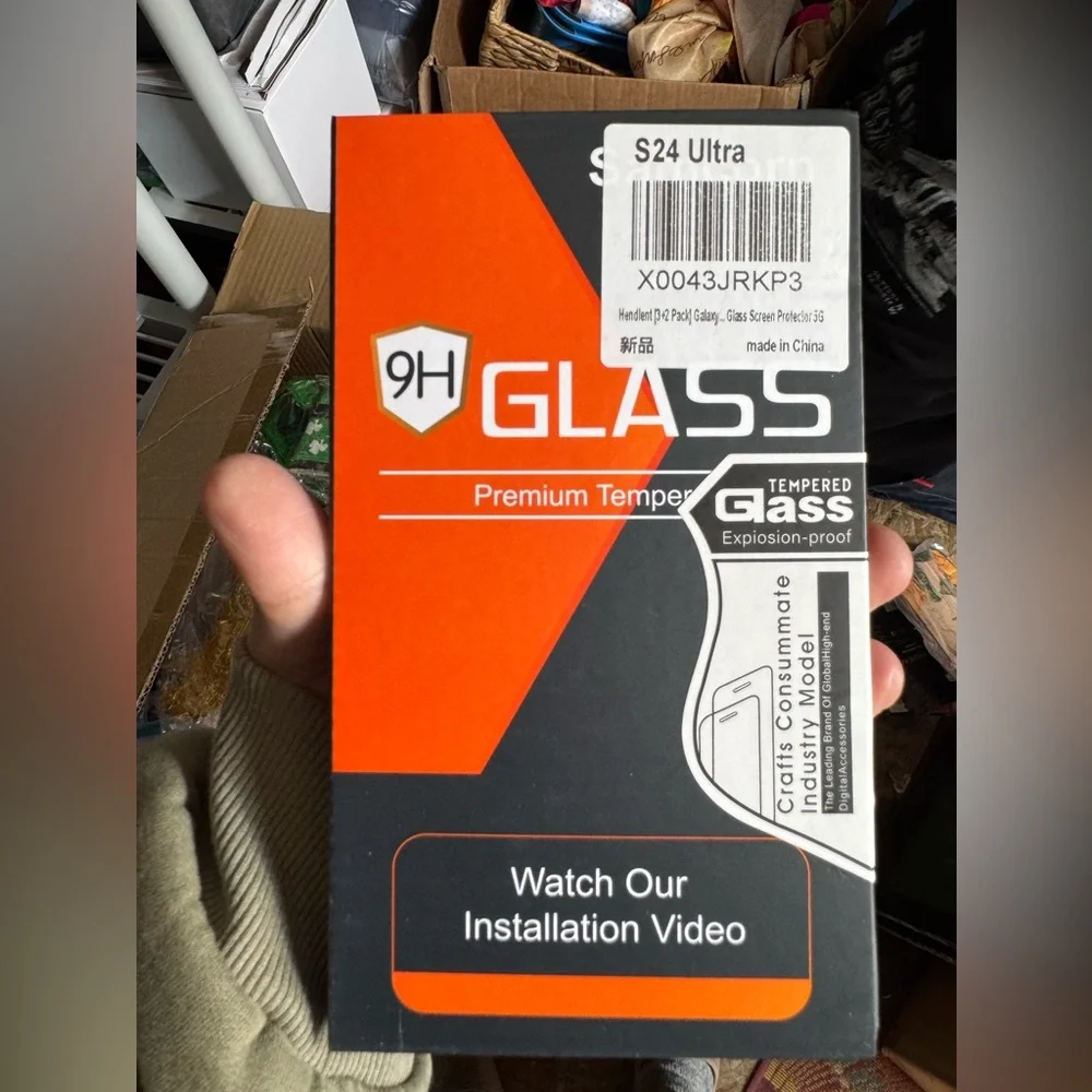 9H Tempered Glass S24 Ultra Screen Protector